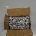 25Pcs Disco Ball Keychain, Mini Silver Disco Ball Key Chain Party Favors for Supplies Decorations