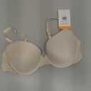 Warner's Women's Side Effects Seamless Underarm-Smoothing Comfort Underwire Lightly Lined T-Shirt Bra Ra3061a (34B), Butterscotch 