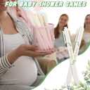 Kisston 60 Pcs Baby Shower Pens Favors Gifts Bulk for Guests Neutral Gender Reveal Favors Baby Shower Prizes Souvenirs Keepsakes Gift Bags Supplies(Greenery)