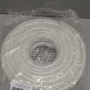 3/8" ID x 50 Ft High Pressure Braided Clear PVC Vinyl Tubing Flexible Vinyl Tube, Heavy Duty Reinforced Hose Tubing, BPA Free and Non Toxic