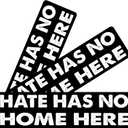11x3inch(3Pcs) - Hate has no Home here Bumper Sticker - Hate has no Home here Sticker - Funny Sticker