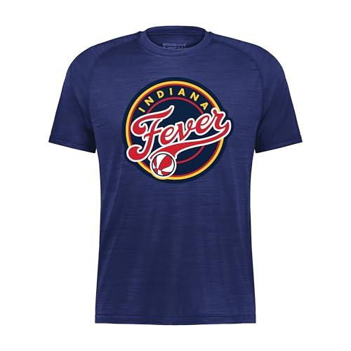 Holloway WNBA Indiana Fever All-Pro Tee - Lightweight Basketball Shirt, Perfect for Athletes & Sports Fan, Multi, L