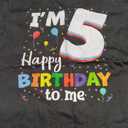 Five 5yr 5th Birthday Happy Birthday Boys Girls 5 Years Old T-Shirt, XS