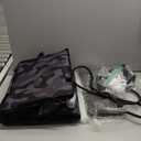 BALEINE Extra Large Storage Tote with Zippers & Carrying Handles, Heavy-Duty Oxford Fabric Moving Bags for Laundry, Space Saving, Storage, Grey Camouflage (1-Pack)