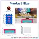 4 in 1 Mahjong Accessories with Mahjong Shuffler Cards Sleeve Mahjong Line Finder & Dice, Mahjong Card Holder Fit Large Print Size(6 1/8x4 3/4) for NMJL Card 2025 2026