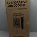 Windowless Portable Air Conditioners with Remote, 3-IN-1 Evaporative Air Cooler with Display, 2.64-Gal Tank for 10H Cooling, 3 Modes & 6 Speeds, 60 Oscillation, 12H Timer, Swamp Cooler for Indoors (White)