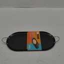 Infuse 15.75-inch x 7.75-inch Oval Carbon Steel Comal/Griddle