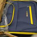 Rockland Fashion Softside Upright Luggage Set, Navy, 2-Piece (14/19)