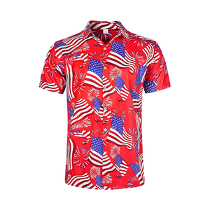 Mens Hawaiian Shirt Summer 3D Print Casual Short Sleeve Button Down Graphic Aloha Dress Shirts 3XL, No Brand