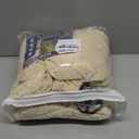 KinCam Recliner Covers, Stretch Reclining Chair Covers, Recliner Sofa Slipcovers Stripe Jacquard Recliner Couch Covers Furniture Protector Covers for Pet Kid (1 Seater, Vanilla)