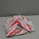 Spiareal Large Peppermint Ornaments 14 Inch Christmas Tree Candy Cane Decorations Joy Red and White Stripe Hanging Ornament Gift for Holiday Xmas Party Decoration(Red White Stripe Without Pine Cones)