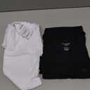 Different Touch 2 Pack Men's Tank Tops Square Cut Muscle Rib A-Shirts Large