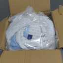 Subrtex 3 Inch Mattress Topper Cover (Only Cover) Mattress Topper Protector Bedding Rayon Made from Bamboo Removable Mattress Encasement with Zippers, Full (White)