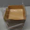 WIKDAY 50 Pack Charcuterie Boxes with Clear Lids, Small Dessert Bakery Boxes, Disposable To Go Food Containers for Cake Slice, Cookies, Sandwich, Brown