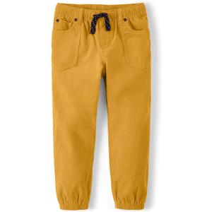 Gymboree Boys and Toddler Pull on Jogger Pants (Yellow, 10)