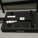 Donner Piano Bench, Adjustable Keyboard Bench Portable Stool Collapsible Chair Foldable Seat X-Style, 2.4 Inch Thickness High-Density Sponge Padded, Non-Skid Design, Black