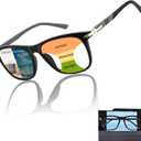 Progressive Multifocal Reading Glasses Photochromic Transition Anti Blue Light UV400 TR90 Indoor Outdoor