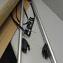 COWVIE 47 Inch Aluminum Roof Rack Cross Bars for Raised Side Rails, Adjustable Cargo Bars, Hold 165 LBS, Silver
