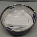 Gardner Pet Slow Water Bowl for Dogs, 2L/68oz Spill-Proof Pet Water Bowl with Floating Disk & Filter Screen, Stainless Steel No-Spill Water Dispenser for Medium Large Pets (Blue)