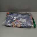 12 PCS Burlap Christmas Drawstring Gift Bags, 12x16in Buffalo Plaid Xmas Gift Bags w/Tags, Cotton Fabric Goody Gifts Treat Bag Xmas Sacks Large Reusable Gifts Wrapping Bag for Holiday Party Favors (Red, Green & Blue Black)