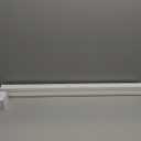 2 Pcs 48 x 110 Inches Temporary Blinds No Tools Cut to Size Fabric Paper Shades Adhesive Privacy Blinds for French Door Sliding Door Window Light Filtering Pleated Shades (White)