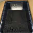 XXXL Extra Large Stainless Steel Litter Box, 28" L x 20" W x 14" H Super Large Stainless Steel Litter Box, Suitable for Large Cats and Multiple Cats, Non-Sticky, Anti-Leakage, Easy to Clean