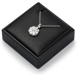 PU Leather Necklace Jewelry Stand Bracelet Display Holder Showcase Display Block Jewellry Storage Stand for Shows (Black)