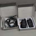 BAOFENG UV-5R Mini Ham Radio Long Range Handheld Two Way Radio, Bluetooth APP Programming Walkie Talkies 2 Pack, 999CH One-Key Copy Frequency, NOAA Weather, USB-C Charging(Grey)