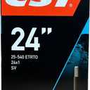 24 x 1 Inner Tube 25-540 Straight Schrader Valve SV Wheelchair 24x1