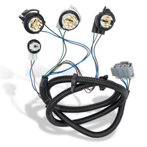 WEILEITE Right Passenger Side Tail Light Direct Wiring Harness Kit Compatible with Chevy Silverado 1500 1500HD 2500HD 3500 2003-2007 Replace 16531402