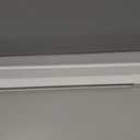 SERLMWNT No Drill Cordless Blackout Cellular Shades,24" W x 48" H,White