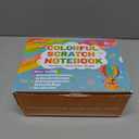 iooo Party Favors for Kids: 36 Pack Scratch Art Notebooks with Rainbow Colors, 2-in-1 Coloring & Scratch Books, Bulk Birthday Gifts, Goodie Bags, Classroom Prizes for Boys & Girls