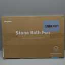 Fast Drying Stone Bath Mats for Bathroom, Non-Slip Diatomaceous Earth Bath Mat, Super Absorbent Bath Mat Stone