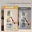 Koonmi Full Length Mirror with LED Lights 56"x20"