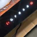 60" Electric Fireplace Wall Mounted and Recessed with Remote Control, 750/1500W Ultra-Thin Wall Fireplace Heater W/Timer Adjustable Flame Color and Brightness, Log Set & Crystal Options