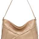Montana West Hobo Purse for Women Adjustable Belt Buckle Hobo Bag with Adjustable Strap,Hobo Tan