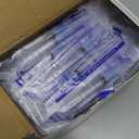100 Pack 2.5ml Syringes with Needle, 23Ga 1 Inch Needle Luer lock Syringe, Disposable Plastic Syringe for Liquids Measuring and Dispensing