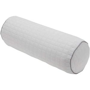 Kingnex Bolster Roll Pillow for Sleeping on Back or Side Under Knee to Relief Lower Back Pain Between Legs for Side Sleepers Cylinder Pillow with Removable Cooling Cover 18x6