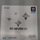 Art3d Peel and Stick Backsplash Tiles  12"x12" White Washed Thicker Design, Self-Adhesive Wall Tile for Kitchen & Bathroom