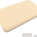 GXYWADY Golf Cart Front Seat Bottom Cushion Assembly Replacement for Club Car Precedent 2004-Up Gas & Electric Models, Beige