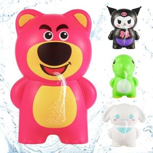 Dolanus Water Toys, Water-Spraying Toy, Dinosaur and Unicorn Design, Pool and Outdoor Play (Bear) Pack of 5