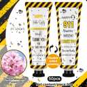 Loopeer 50 Sets 911 Dispatcher Appreciation Gifts Bulk Dispatcher Appreciation Week Hand Cream and Lip Balm Bulk for Public Safety Telecommunicators Week Party Favors Dispatch Birthday Retirement Gift