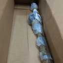 Wesiti Trampoline Fiber Glass Rods for Top Ring of Net Enclosure Fiberglass Poles for 8/10/12/14/15/16Ft Frame with Tube Caps, Not for The Plastic T Connector