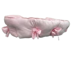 Crown Bling Pink Pet Bed for Dogs and Cats - Small 24" x 14" x 8"