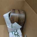 VallisCo Peel and Stick Vinyl Flooring 36 Pack 54 Sq.Ft, Waterproof Vinyl Flooring Peel and Stick for Office, Living Room, Bathroom, Kitchen - Unique Design, Easy to Install Floor, Brown (36 x 6 x 0.1 inches)