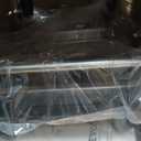 VEVOR Aluminum Folding Hand Truck, 2 in 1 Design 400 lbs Capacity, Heavy Duty Industrial Collapsible cart, Dolly Cart with Rubber Wheels for Transport and Moving in Warehouse, Supermarket, Garden