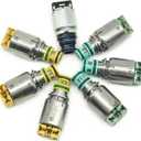 6T45E 6T40 Transmission Solenoids Kits Compatible with Chevrolet Buick GMC(Pack of 7)
