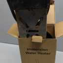 Immersion Water Heater1800W, Portable Mini Pool Heater, Bucket Heater, Adjustable Thermostat, RealTime Temperature Display, Anti Dry Burn Protection, for Bathtub, hot tub, Inflatable Pools, 120V