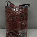 Topfinel Terracotta Pinch Pleated Sheer Curtains Panels for Bedroom,Fall Textured Linen Blended Light Filtering Window Curtains 84 inch for Living Room,Pinch Pleat Drapes with Hooks 2 Panels 40"x84"