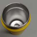 Owala Kids Insulation Stainless Steel Tumbler with Spill Resistant Flexible Straw, Easy to Clean, Kids Water Bottle, Great for Travel, Dishwasher Safe, 12 Oz, Peach and Yellow (Picnic)